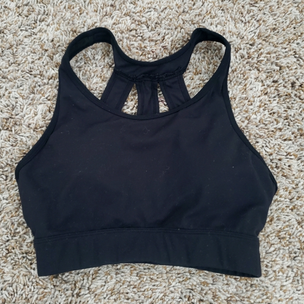 NVGTN Black Trio Sports Bra Small